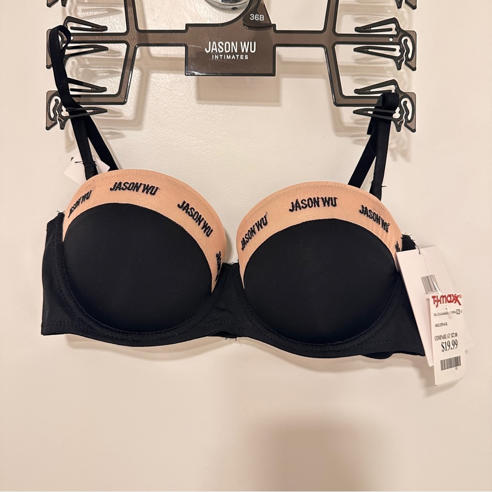 Jason Wu Black and Tan Women's Bra